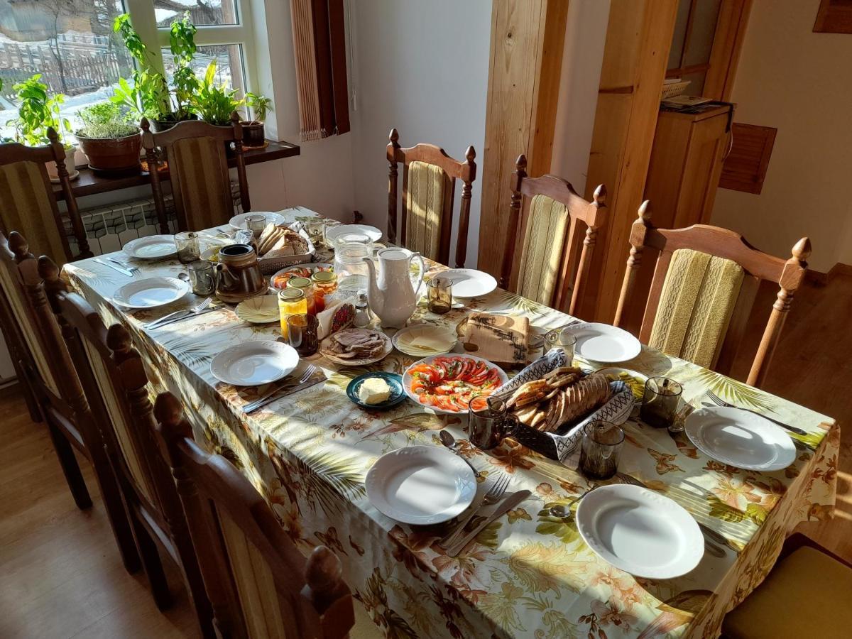 Pod Bieszczadem Villa Jasliska Kültér fotó